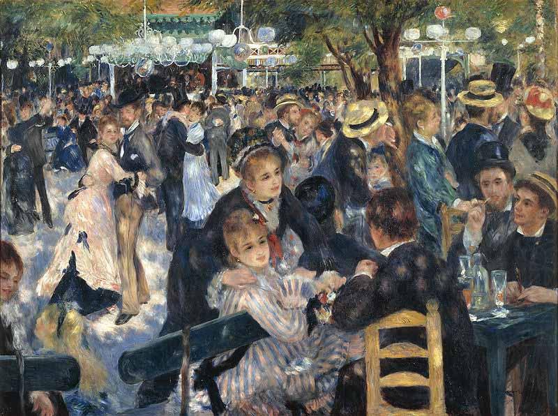 Pierre-Auguste Renoir Bal du moulin de la Galette china oil painting image